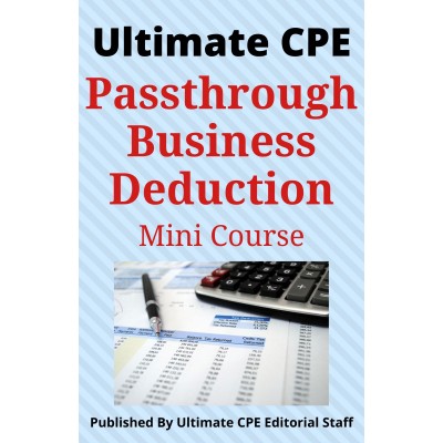 Passthrough Business Deduction 2023 Mini Course
